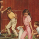 Henry, Jessie, Violet, and Benny Alden on a late ‘80s printing of the series’ first book